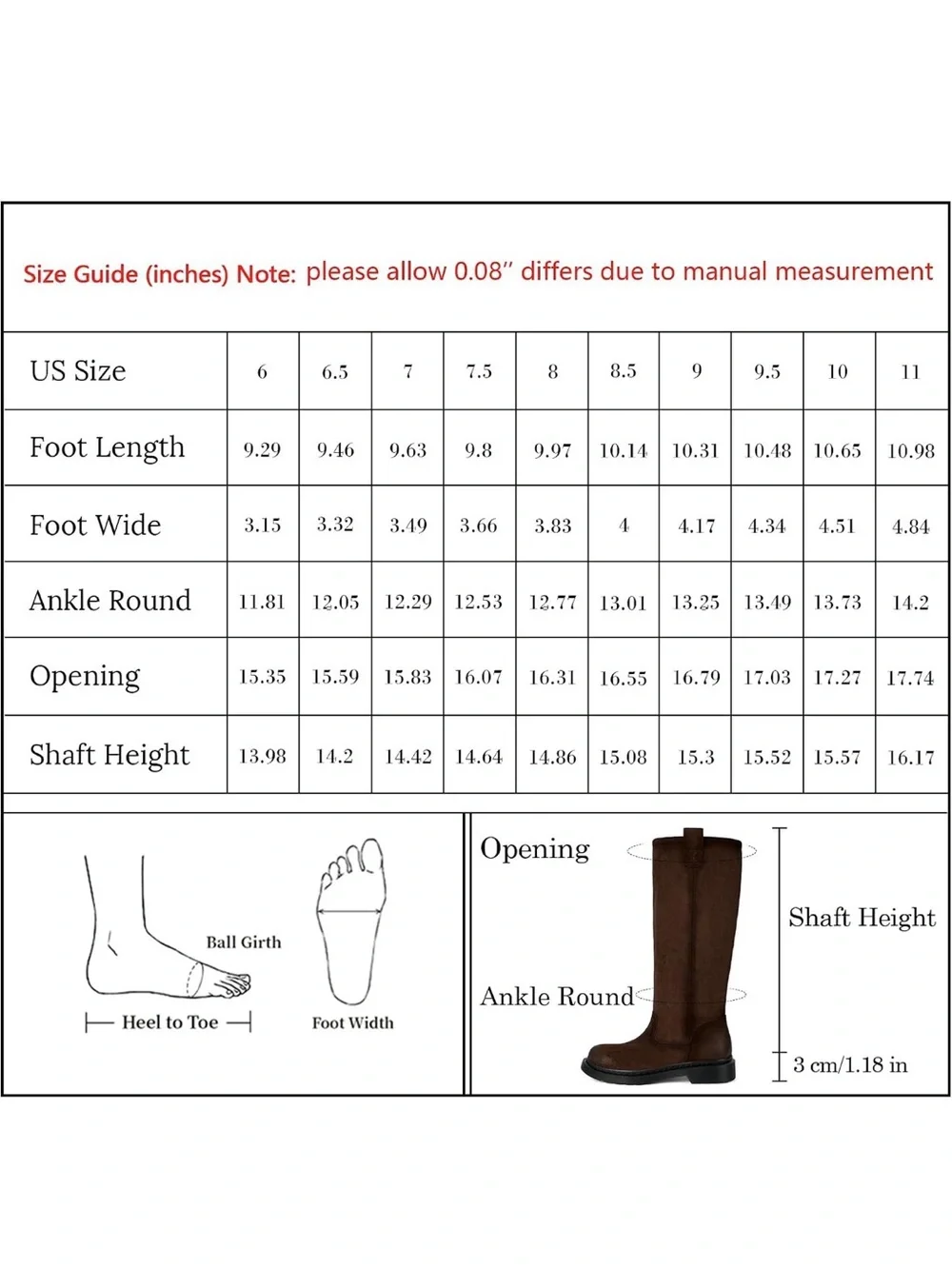 Women's knee-high boots